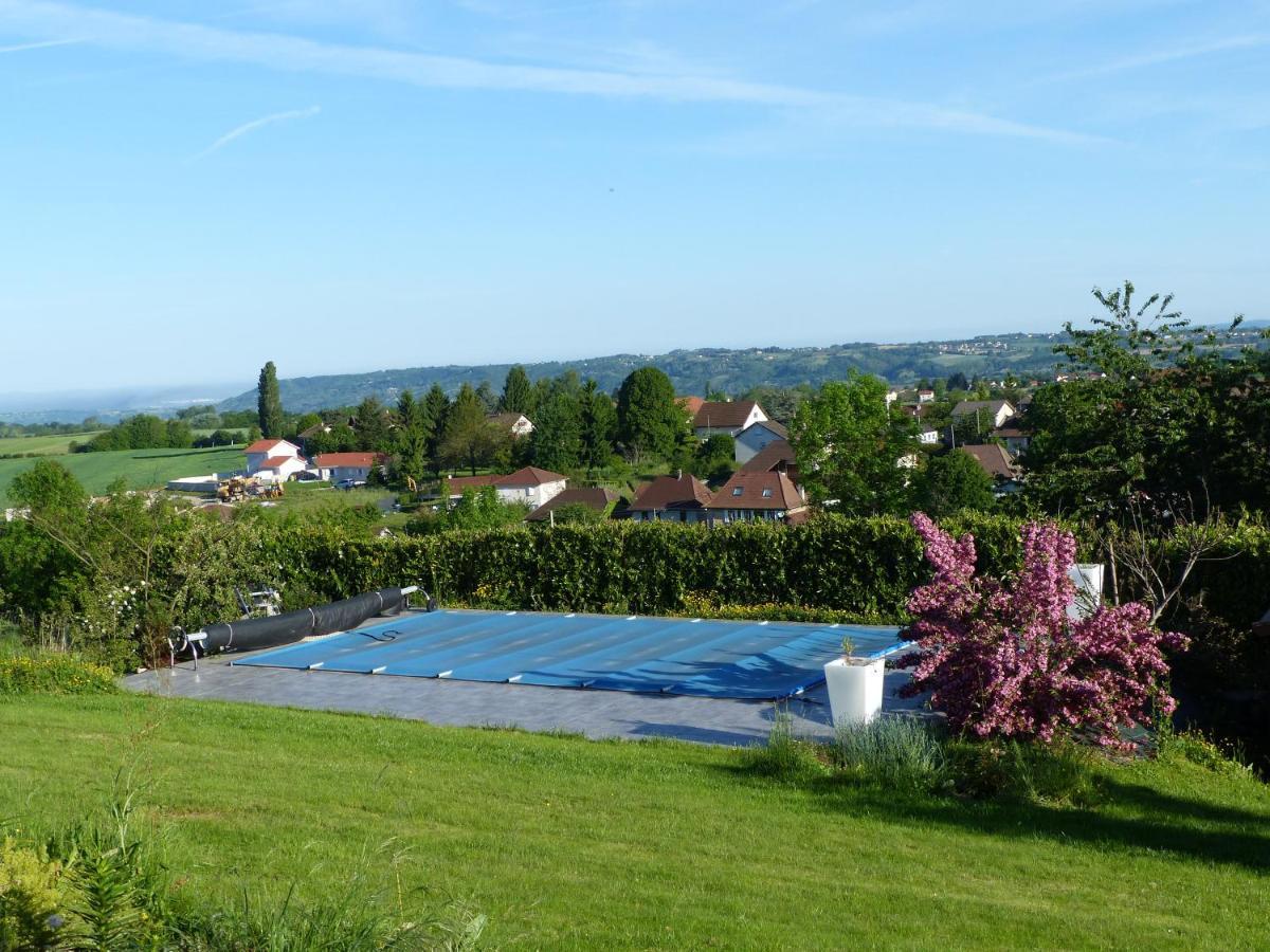 Bed and Breakfast Les Enselmes Montagnieu  Exteriér fotografie